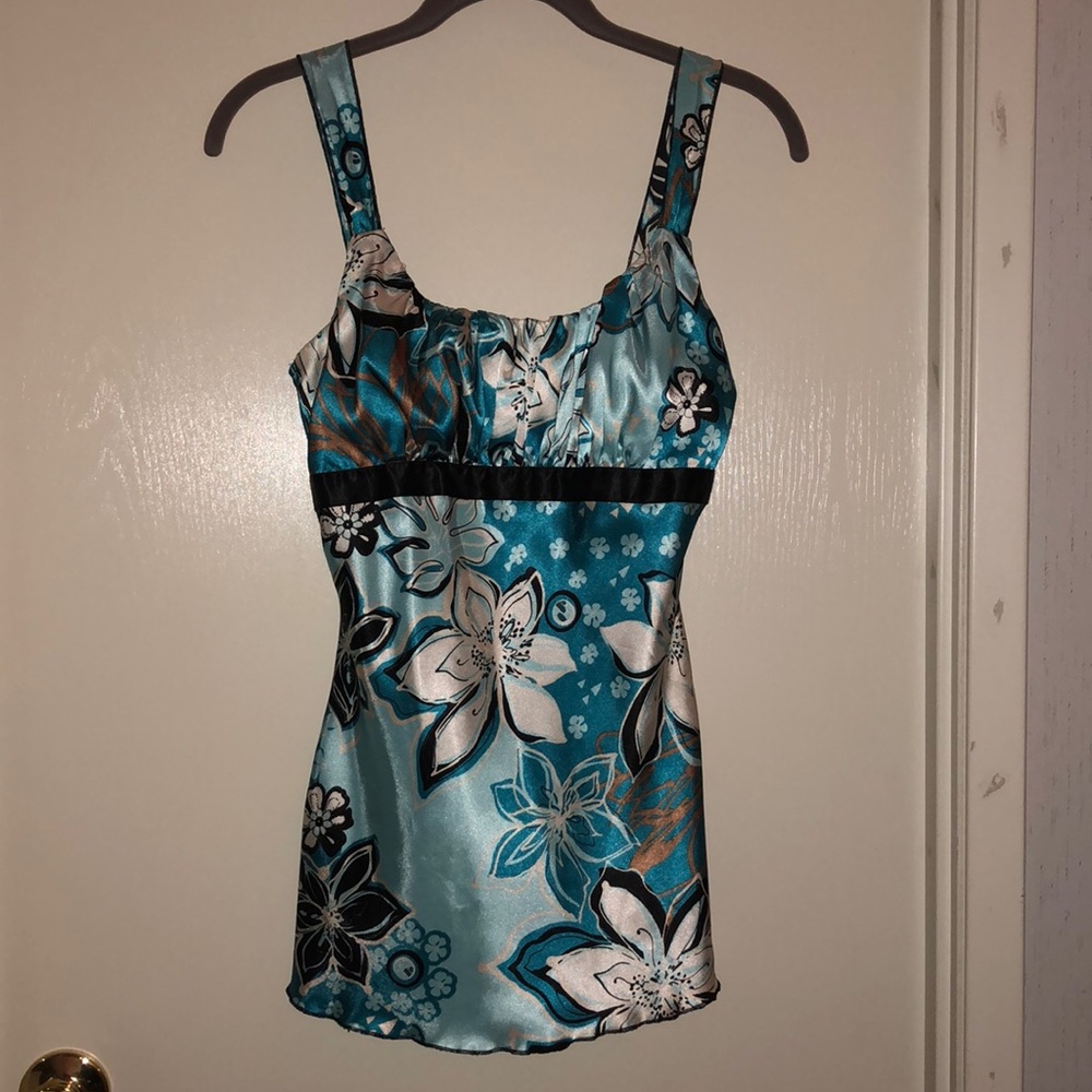 Tank top with beautiful print